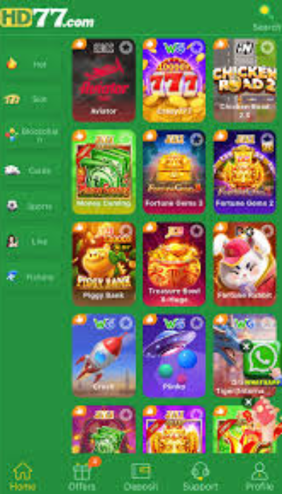 HD77 Game Invite Your Friends Earn Cash